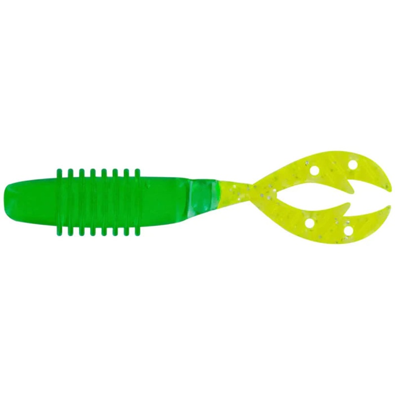 Big Bite 2.5" Kamikaze Swimon - Tractor Green  8pk