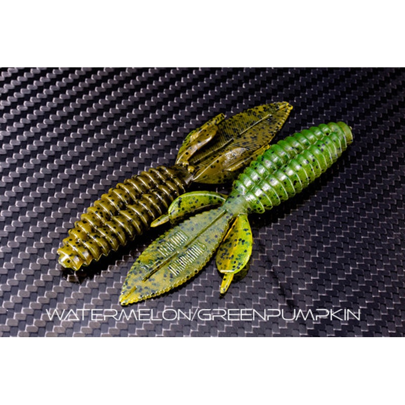 Reaction Innovations Sweet Beaver 4.20 - Watermelon/Green Pumpkin  8pk