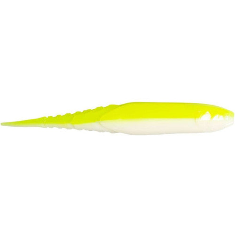 Z-Man Chatterspike 4.5" - Chartreuse White  5pk