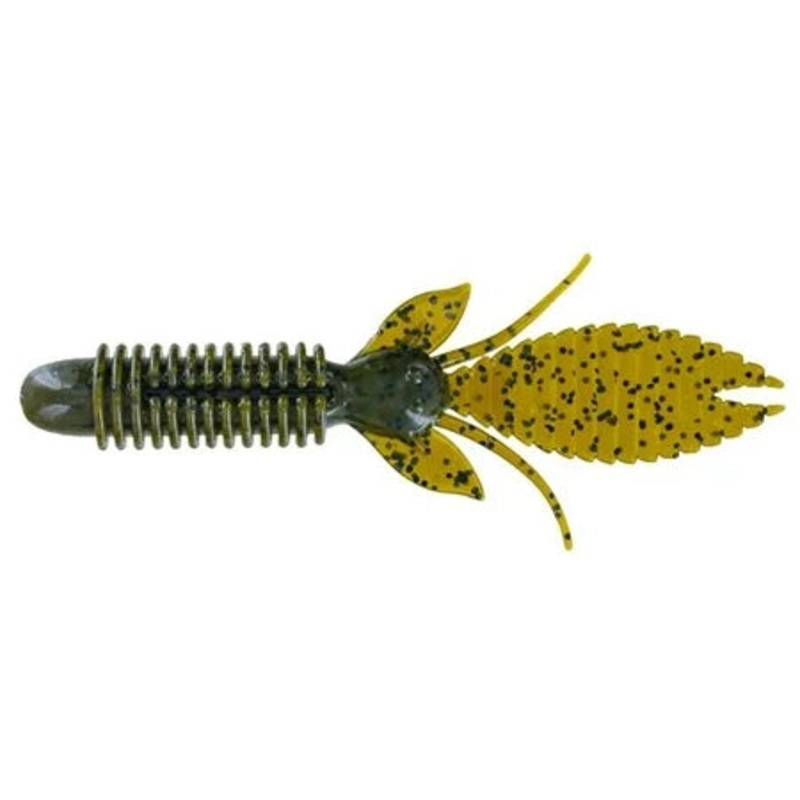Big Bite Baits 4.5" BFE /Green Pumpkin  6pk