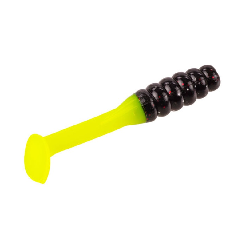 Mr. Crappie Slabalicious  /  Tuxedo Black Chartreuse