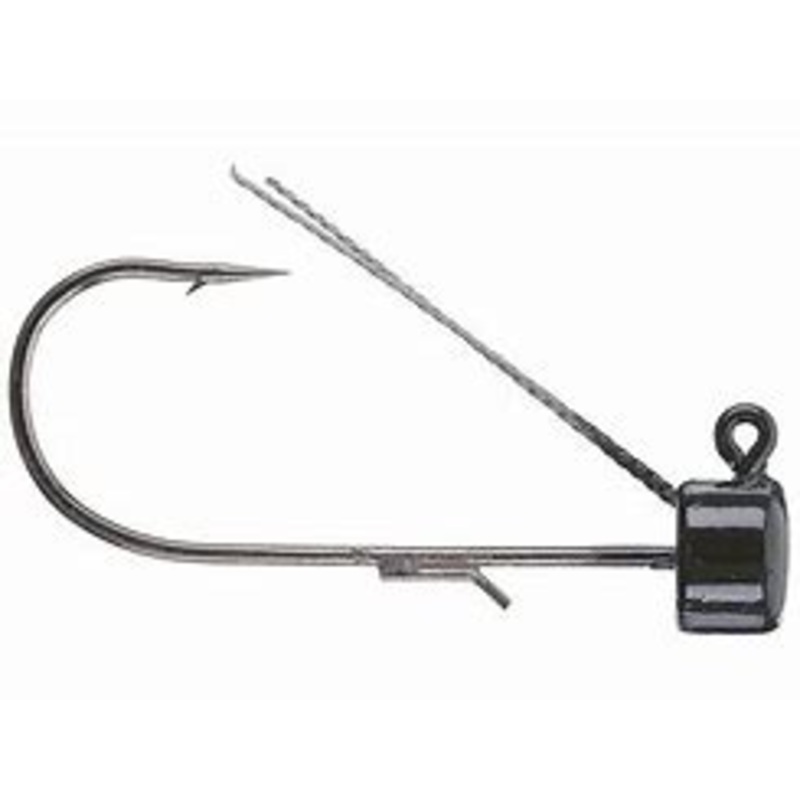 Z-Man MAG SHROOMZ WEEDLESS 1/8 OZ BLACK 3 PACK