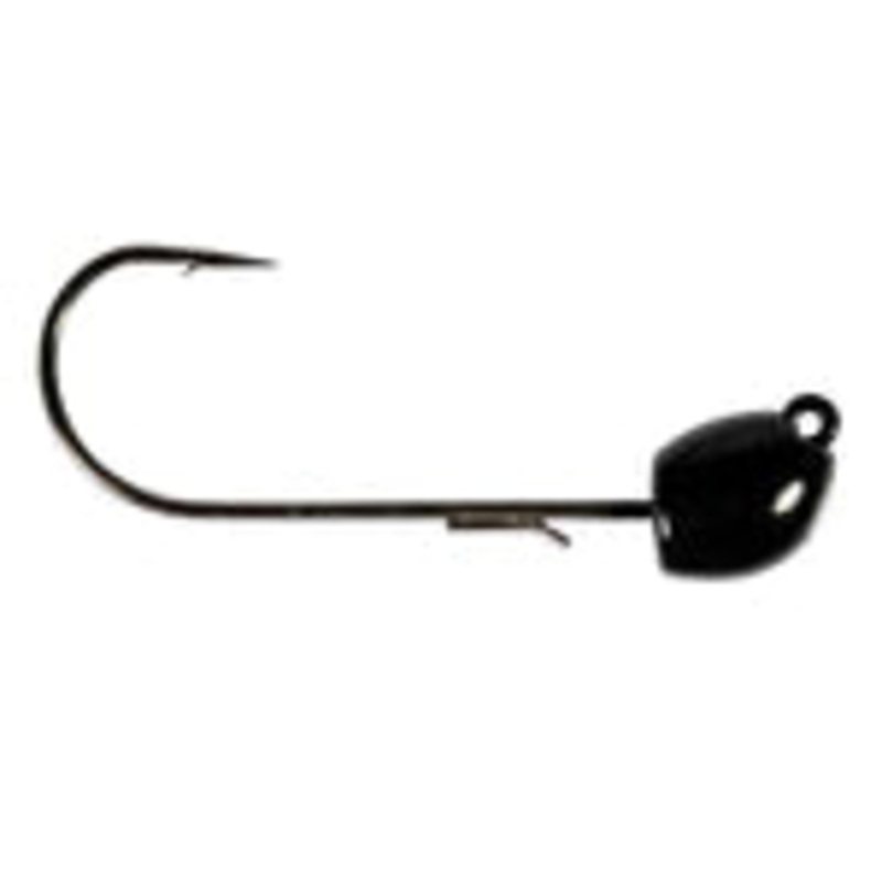 Z-Man SMH JIGHEADS 1/4 OZ - BLACK  3 PACK