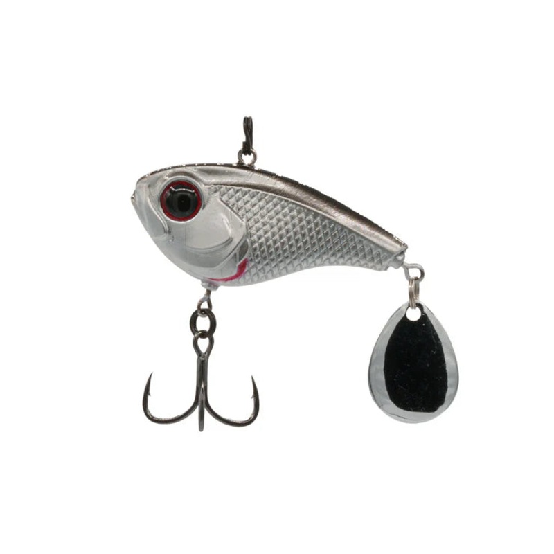 6th Sense Gyro Tail Spinner 3/4oz 2in - Chrome Black Back