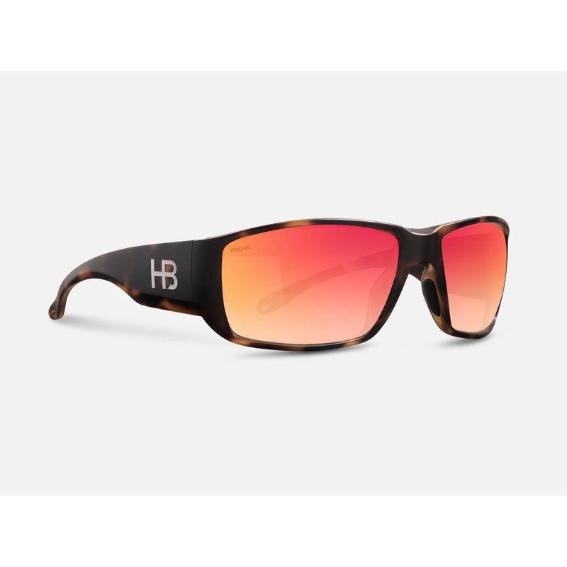 PBO Sunglasses - El Bluegreen Lens - Storm Tort Matte