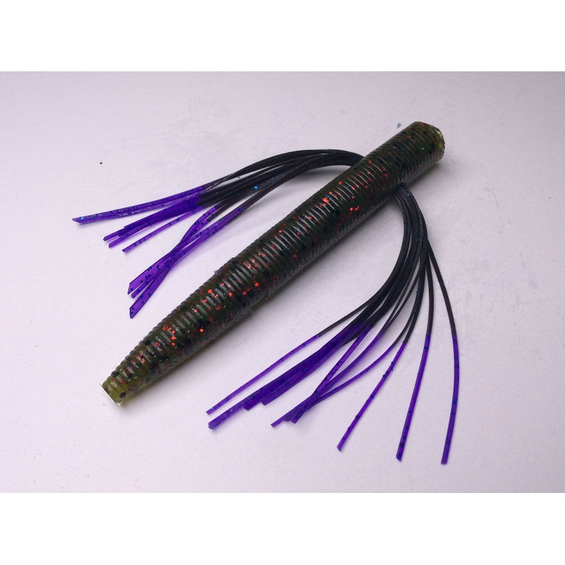 Tightlines UV NEDBAIT 3.5" - Watermelon Red w/ Purple Tip  5pk
