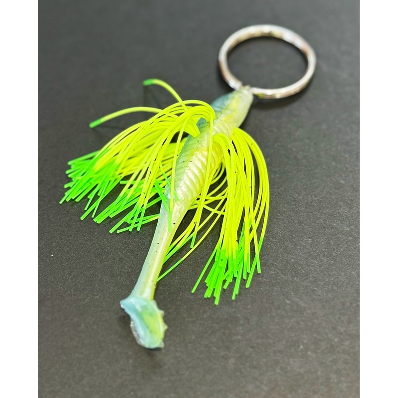 Tightlines UV Sow Belly Rattling 3.5" - Plain Sexy w/ Salt Green  4pk