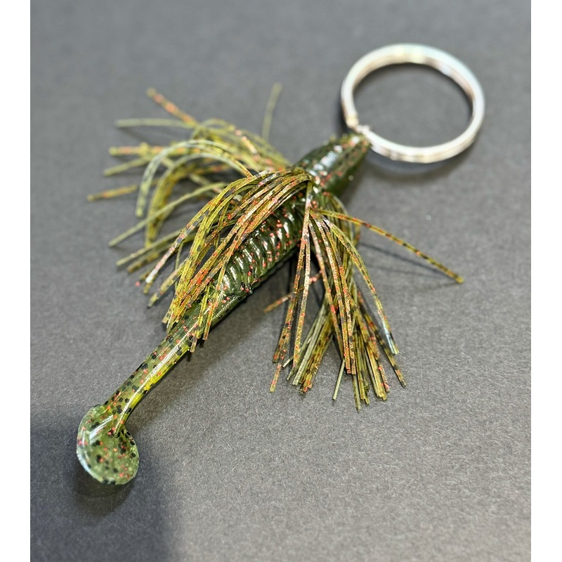 Tightlines UV Sow Belly Rattling 3.5" - Watermelon Red  4pk