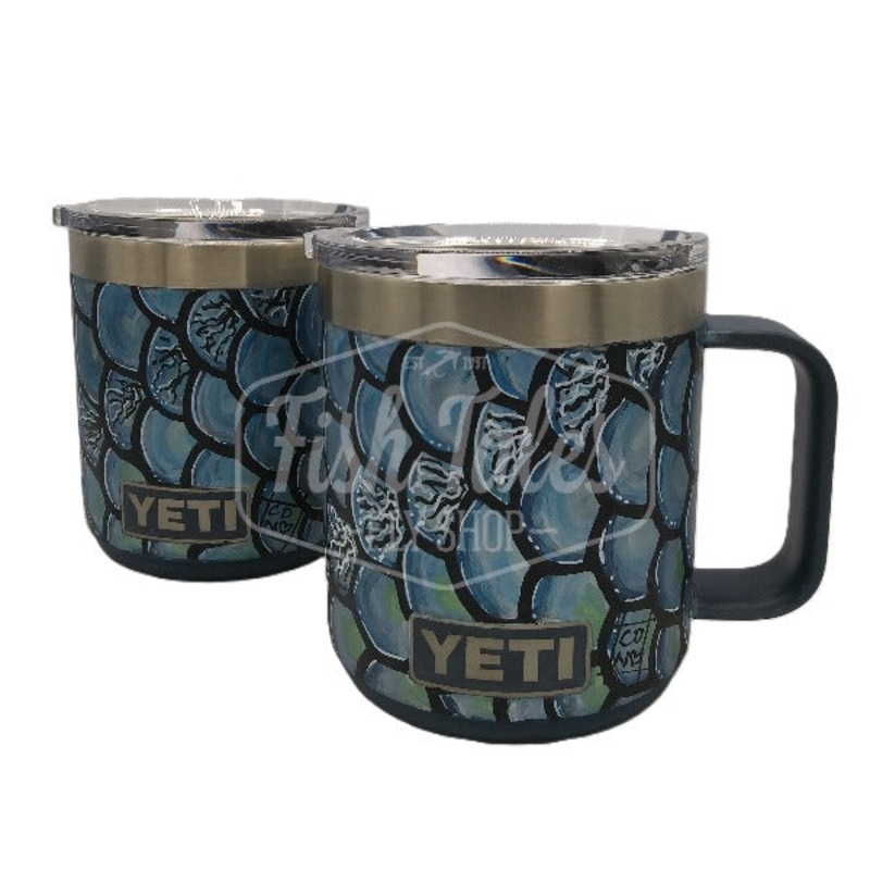 Custom Painted Yeti Stackable 10oz Mug With Handle