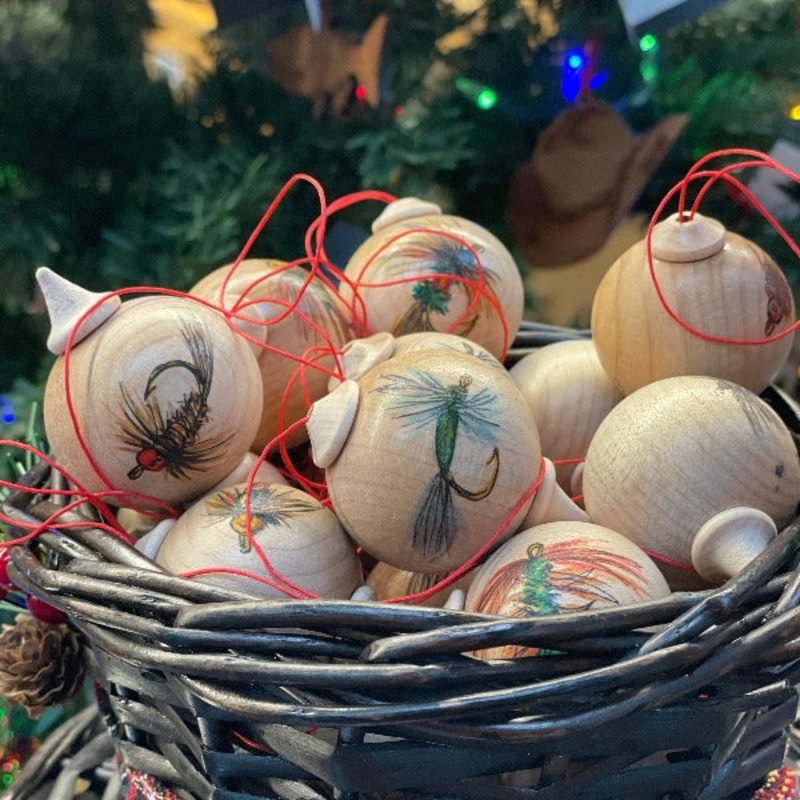 Hand Painted Wooden Ornament