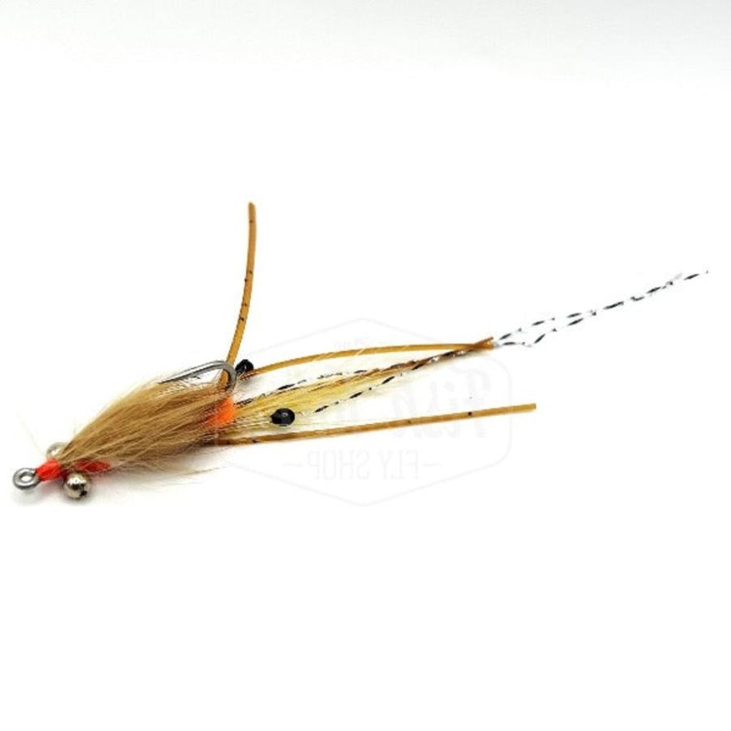 Ray's Peterson Spawning Shrimp Saltwater Flats Fly - Light