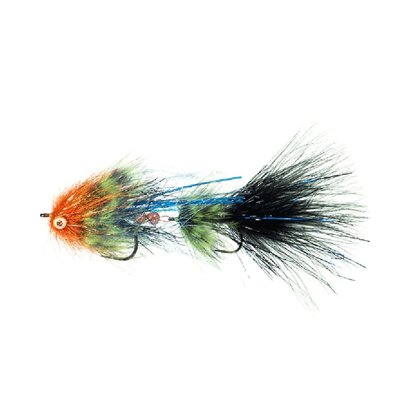 MFC Flies Maddin's Chromatic Peanut Articulated Streamer