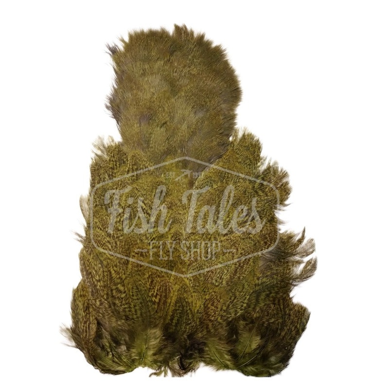 Whiting Farms CDL Hen Soft Hackle with Chickabou Patch