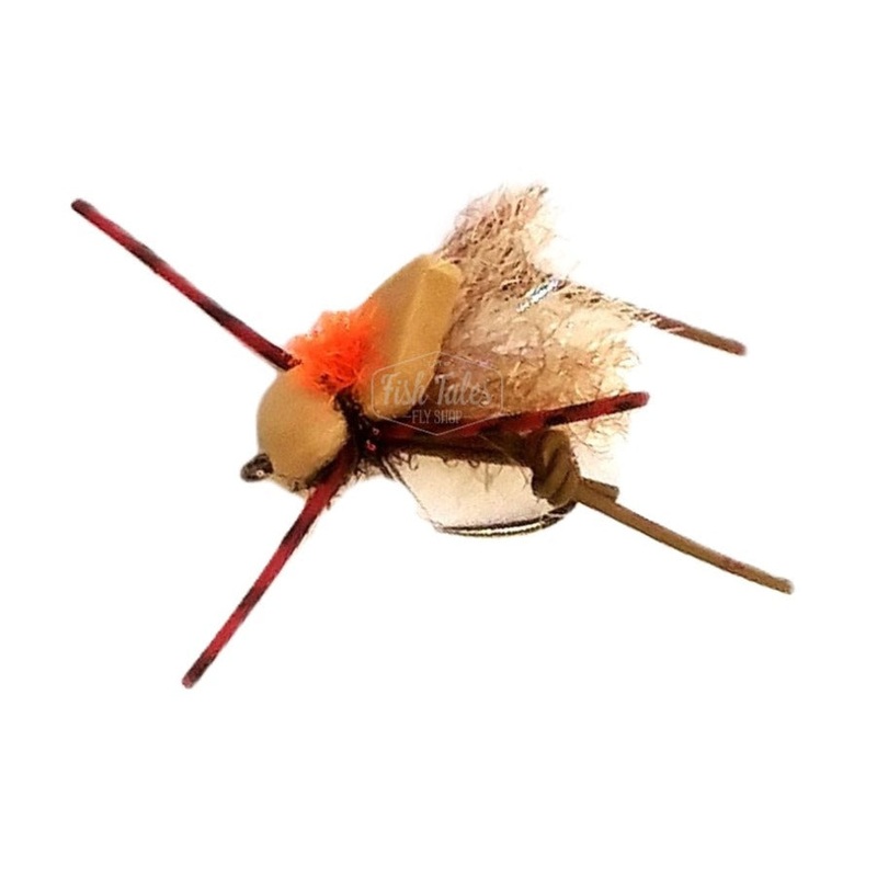 Freestone Flies Lil Pete Copper Hopper Foam Dry Fly