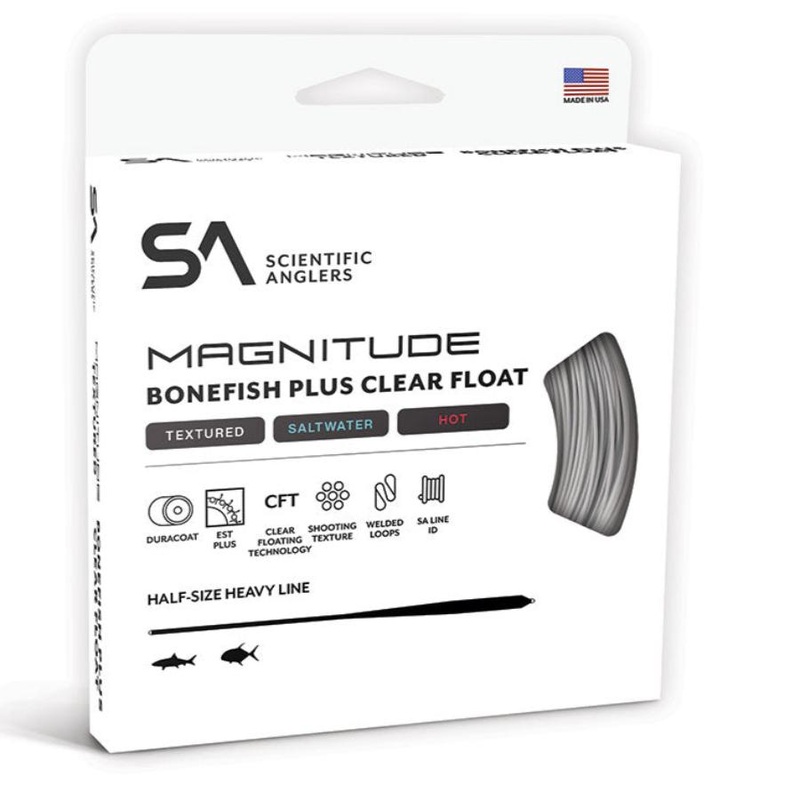 SA Magnitude Textured Bonefish Plus Clear Tip Floating Tropical Fly Line
