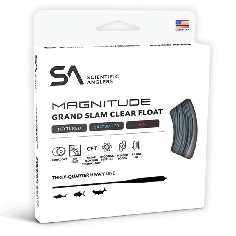 SA Magnitude Textured Grand Slam Clear Tip Floating Tropical Fly Line