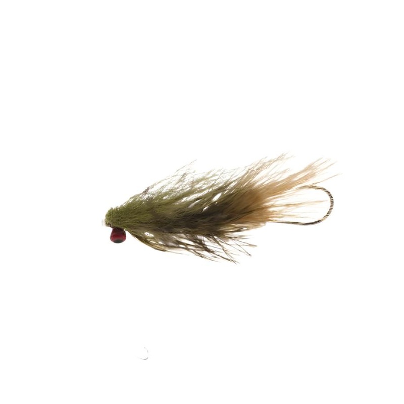 Aqua Flies Darkes' Red Eye Sculpin Tube Fly
