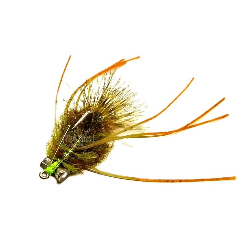 Catch Flies EP Crab Saltwater Flats Fly - Heavy