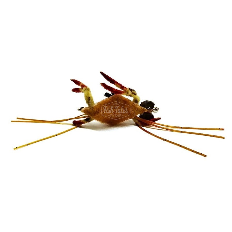SB Flies Velcro Crab Saltwater Flats Fly