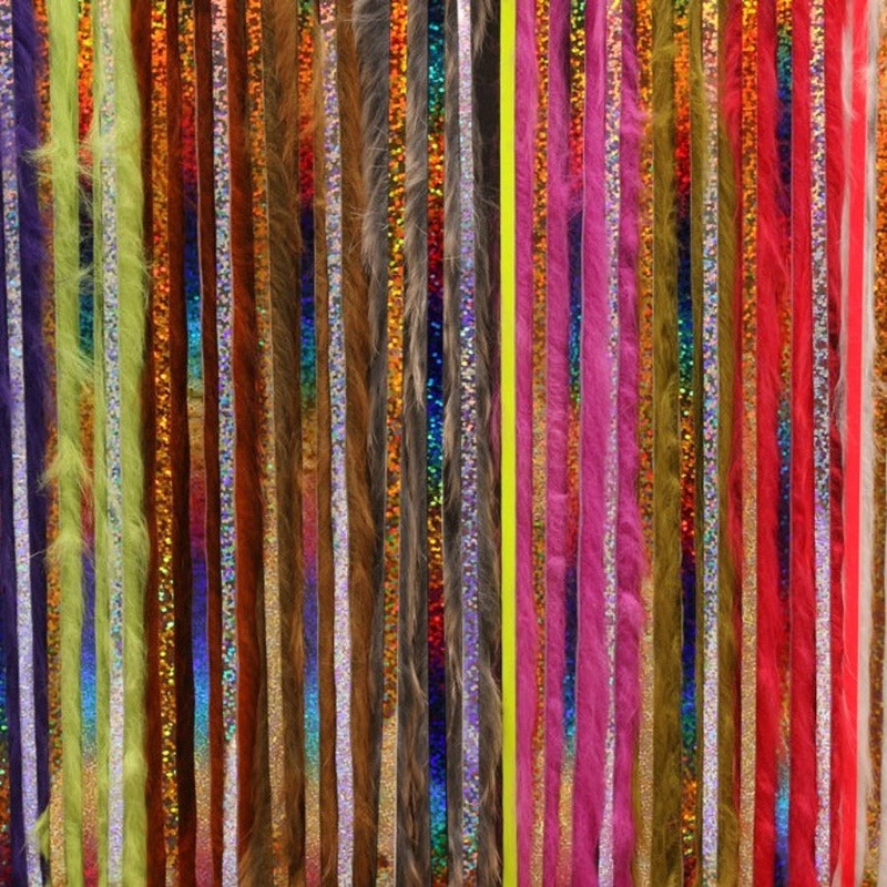 Hareline Magnum Bling Rabbit Strips