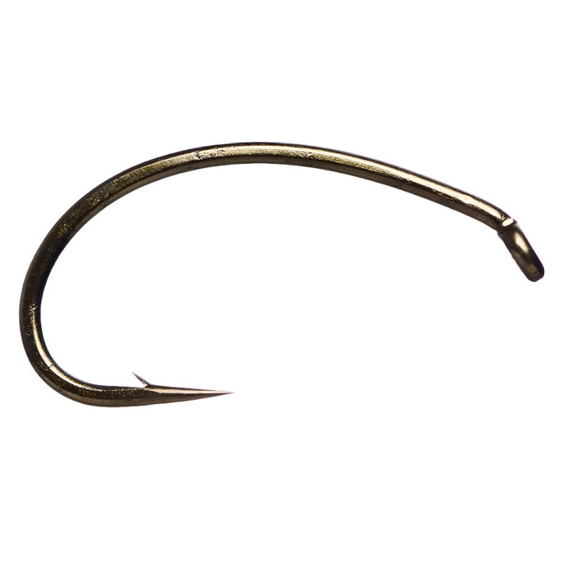 Daiichi 1120 - Heavy Wide Gape Scud Hook - Down-Eye