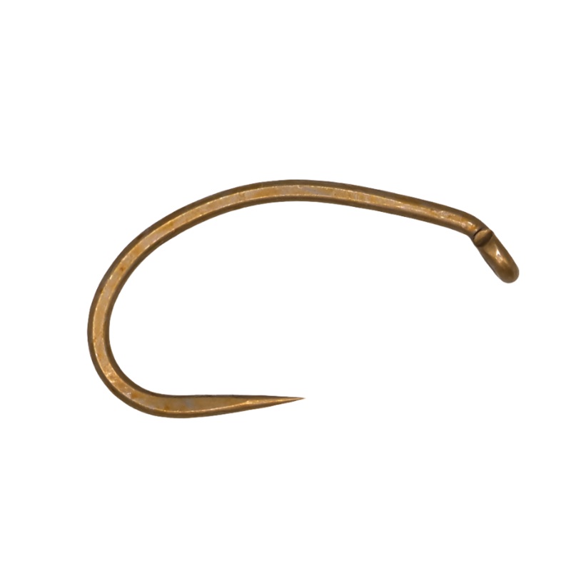 Daiichi 1920 - Select Series Barbless Scud Hook - Matte Bronze