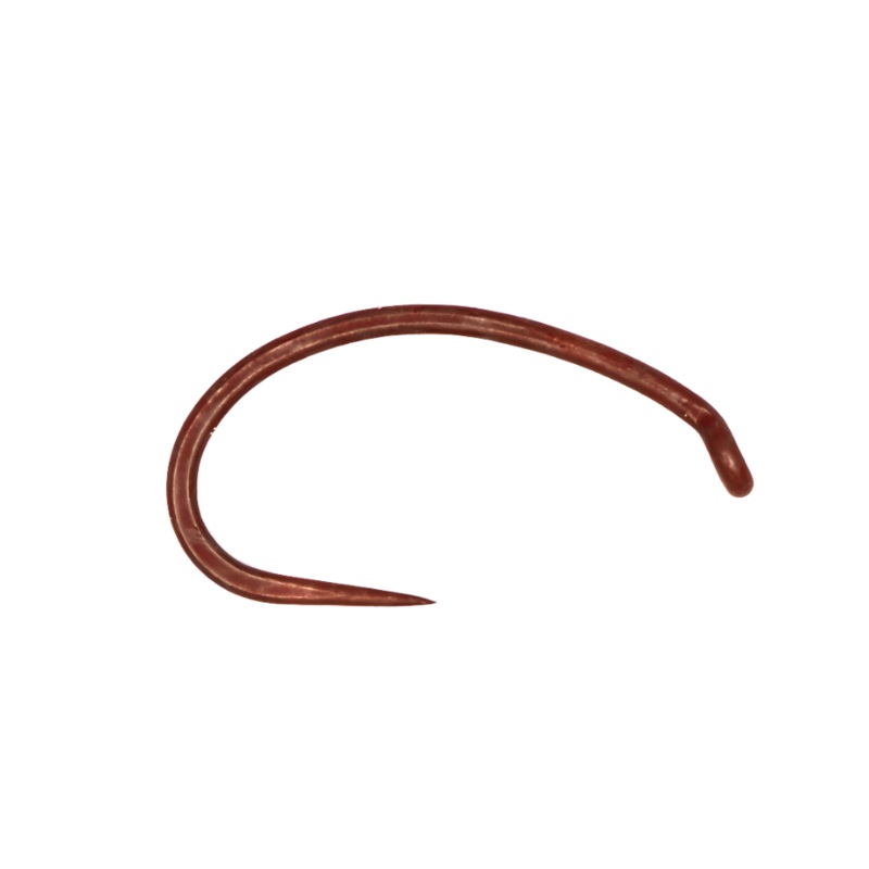 Daiichi 1925 - Select Series Barbless Scud Hook - Matte Brown