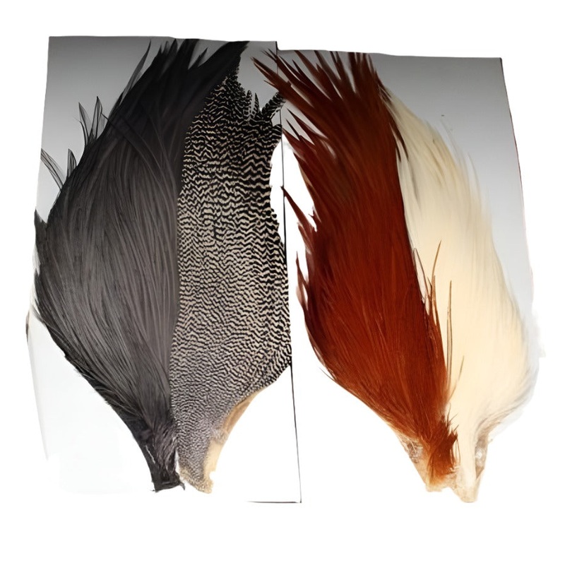 Hareline Tyer's 4 Color Starter Cape Set