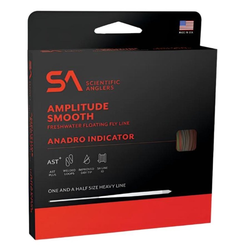 SA Amplitude Smooth Anadro Stillwater Indicator Floating Fly Line