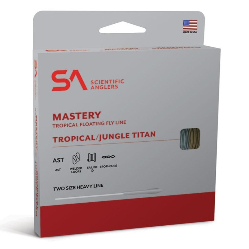 SA Mastery Titan Tropical/Jungle Floating Fly Line