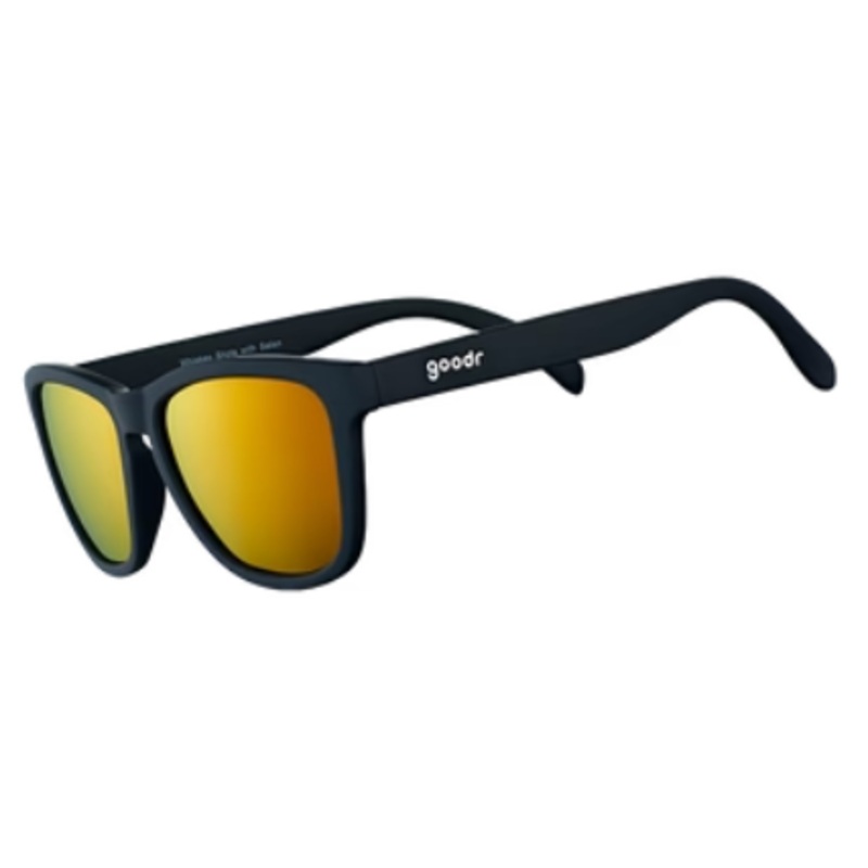 Goodr OG Whiskey Shots With Satan Polarized Sunglasses