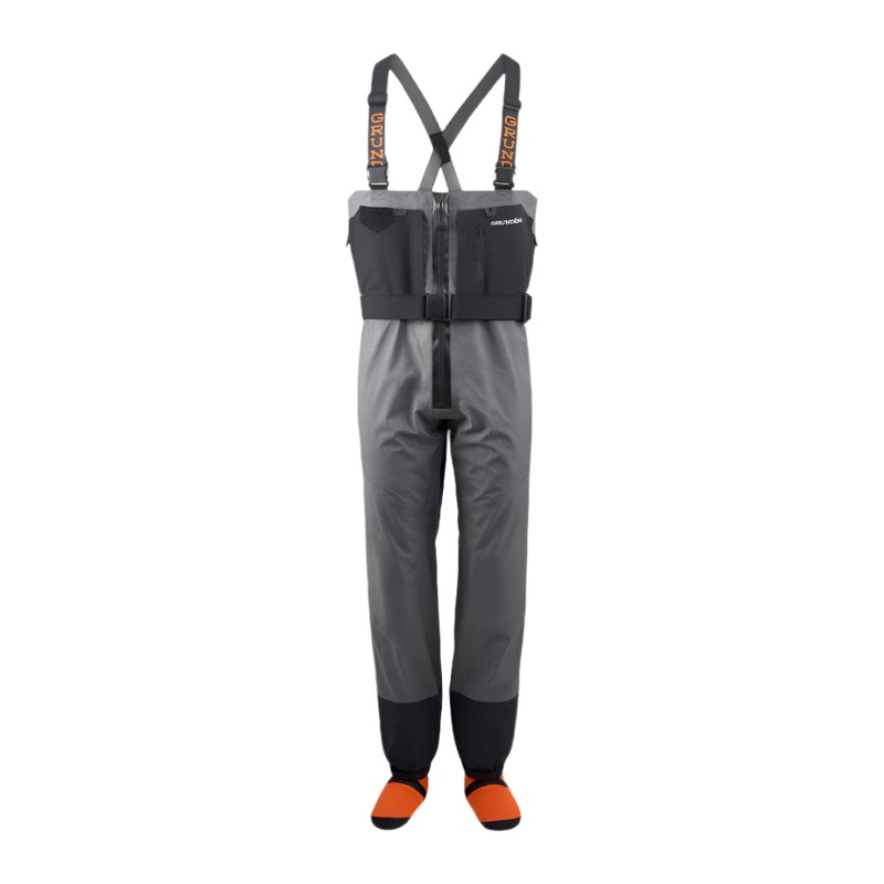 Grundns Men's Vector Zip-Front Stockingfoot Wader