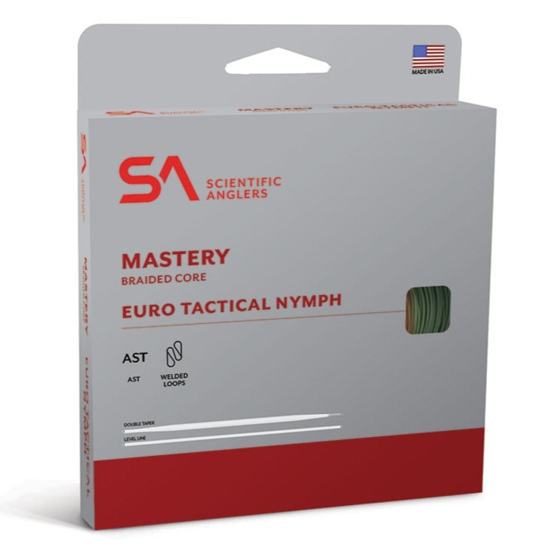 SA Mastery Braided Core Tactical Euro Nymph Line