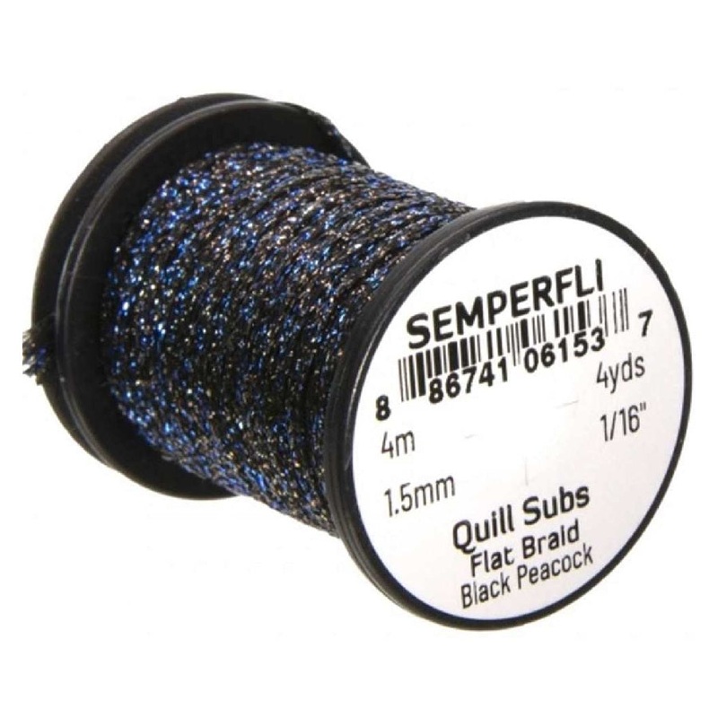 Semperfli Quill Subs Flat Braid