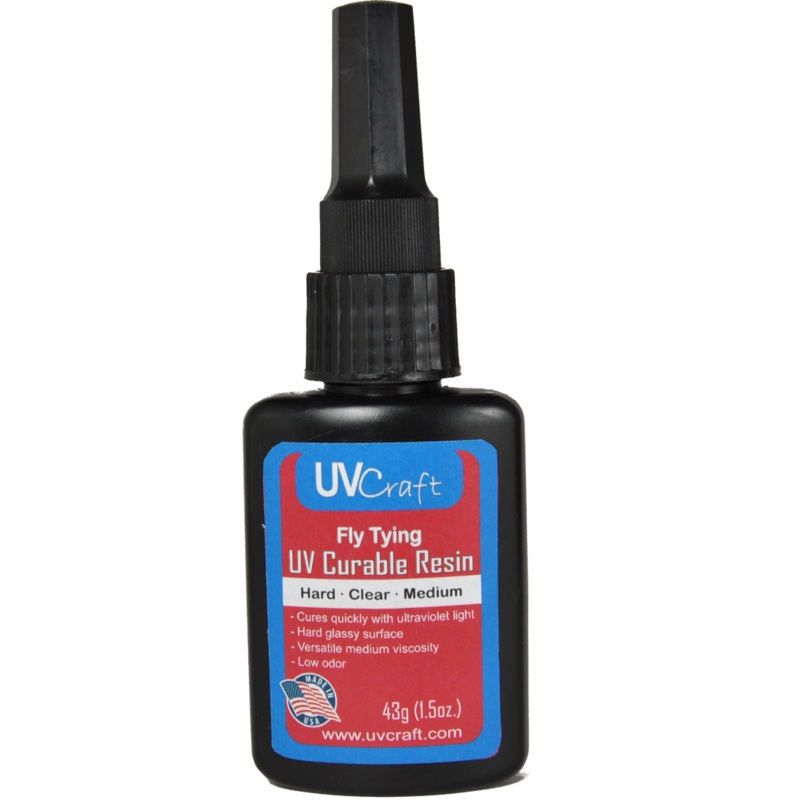 UV Craft - Hard  Clear  Medium UV Resin 1.5 oz Bottle