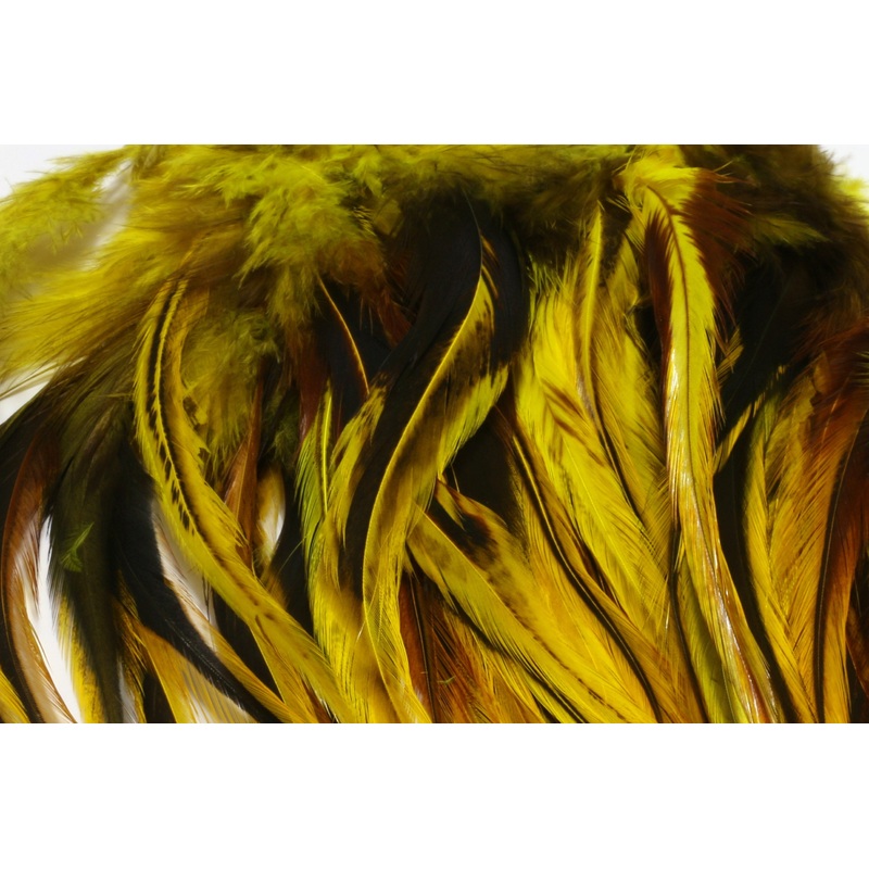 Hareline Badger Saddle Hackle 5-7"