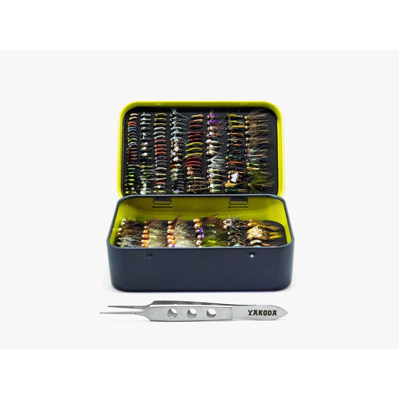 Yakoda Fly Tin Combo with Tweezer