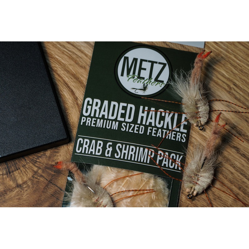Metz Hackle Crab Shrimp Pack