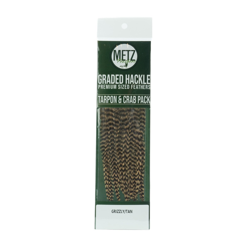 Metz Tarpon Crab Hackle Pack
