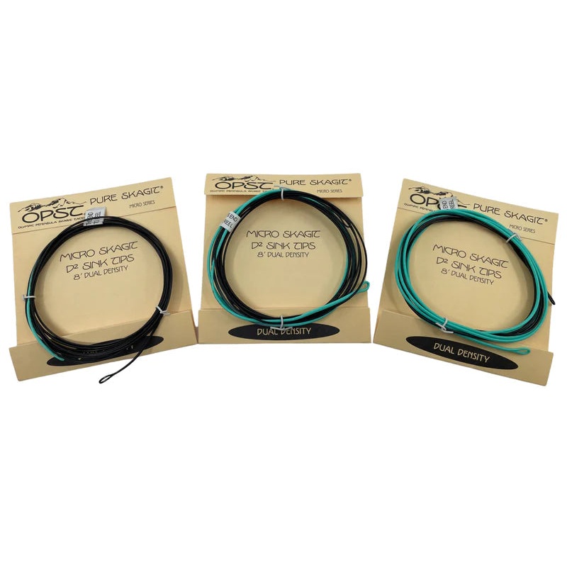 OPST Micro Skagit D2 8ft Tips (Dual Density T8)