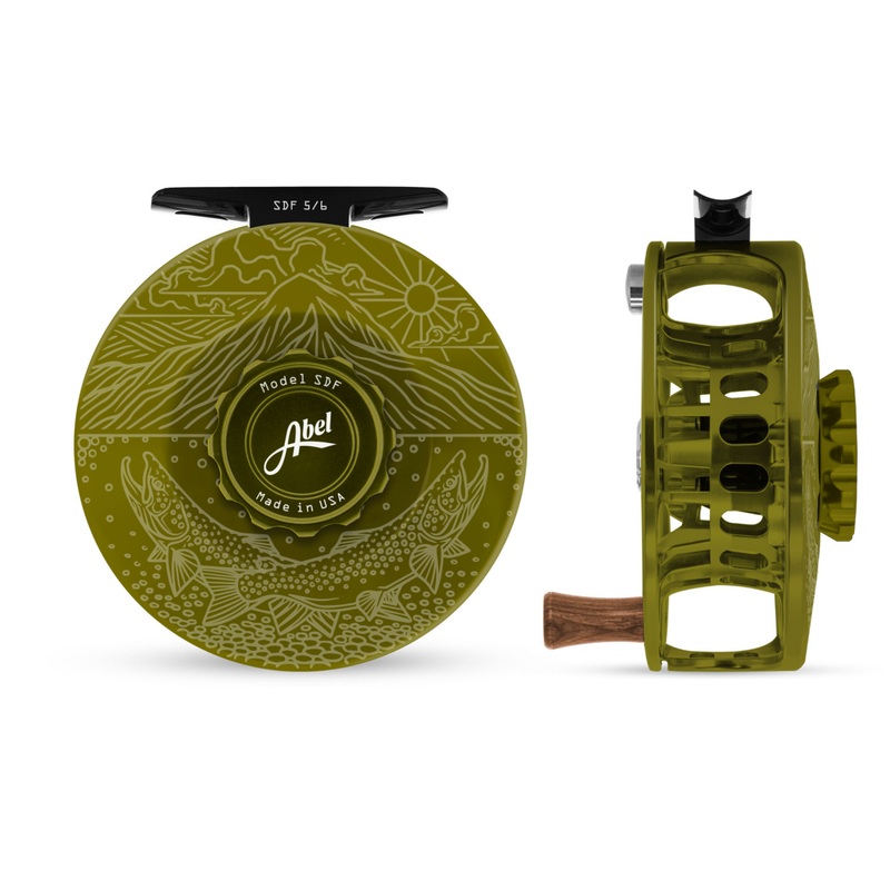 Abel SDF Reel - Underwood Ridge Risers - Olive 5/6