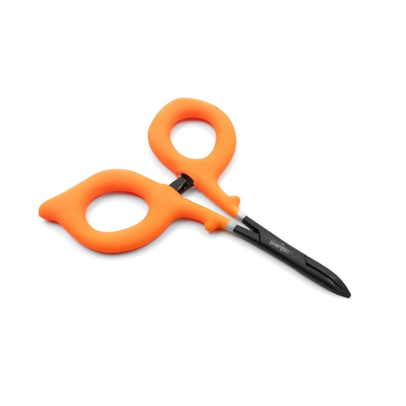 Umpqua River grip Precision Curved Scissor Forcep 5"