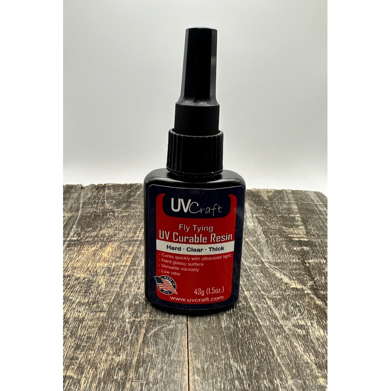 UV Craft - Hard  Clear  Thick UV Resin 1.5 oz Bottle