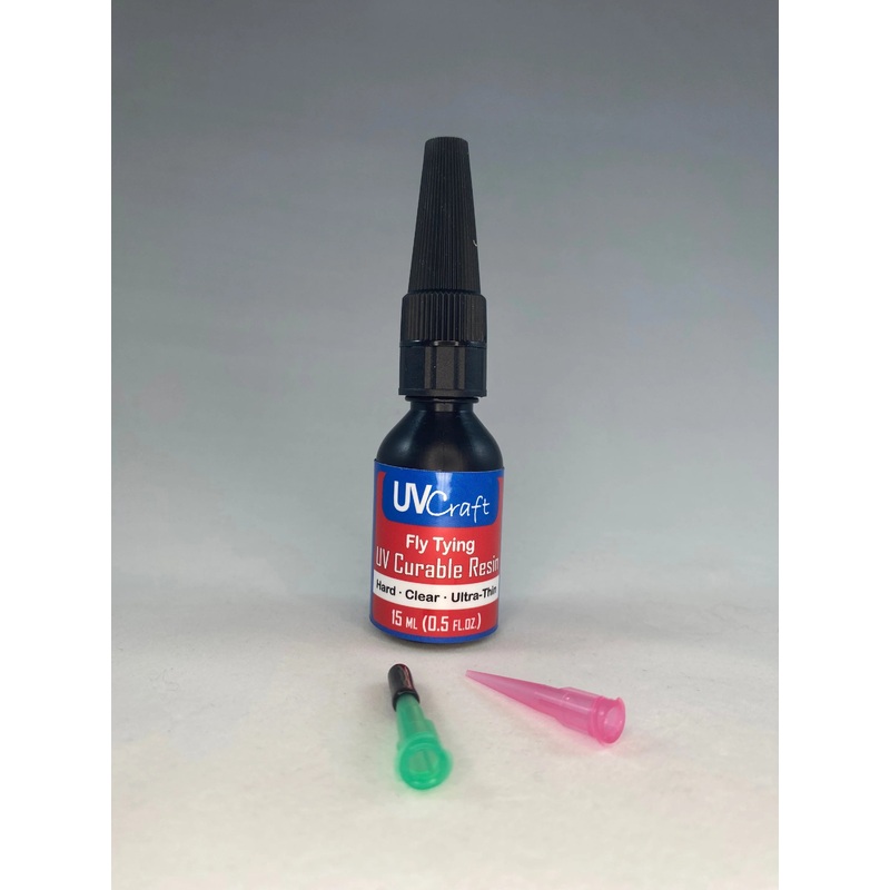 UV Craft - Hard - Clear - Ultra-thin UV Resin - .5 luer lock squeeze bottle