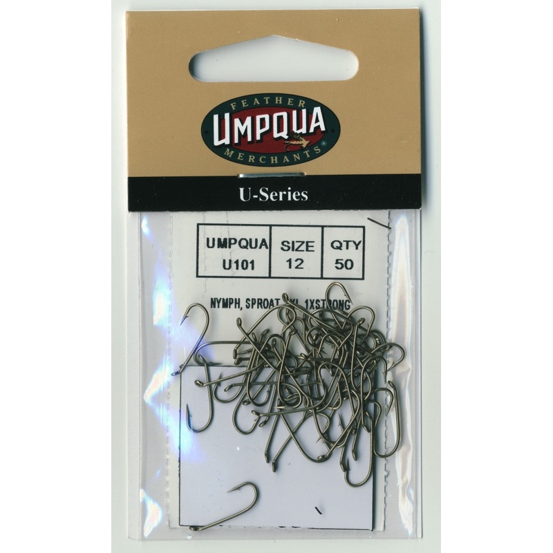 Umpqua U101 Nymph U-Series Hook 50 Pack