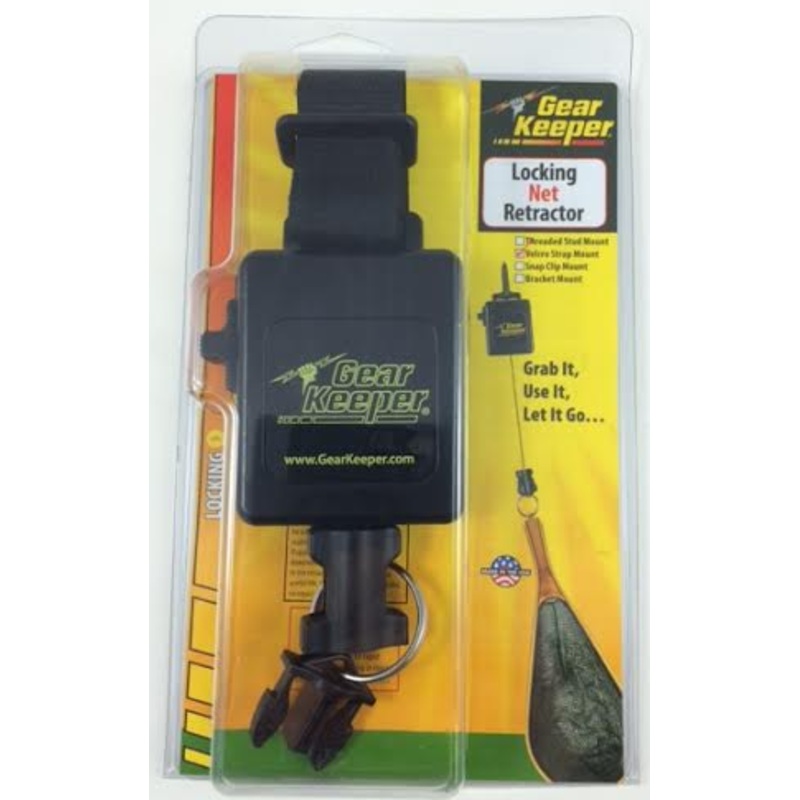 Gear Keeper Locking Net Retractor - Velcro Mount