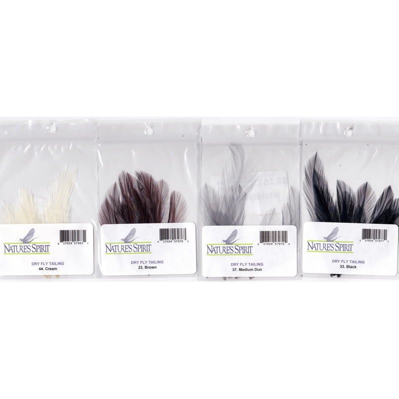 Nature's Spirit Dry Fly Tailing Hackle