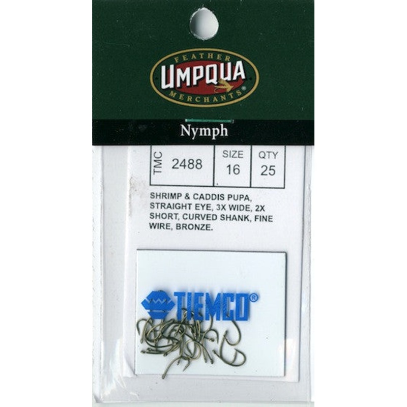 Tiemco 2488 Hook 25 pack