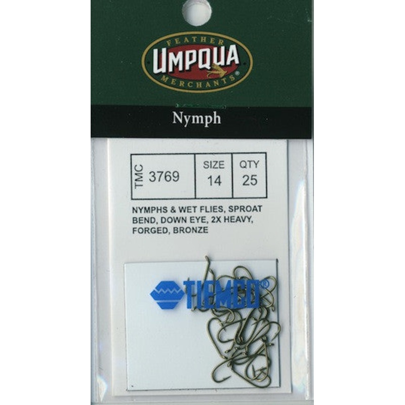 Tiemco 3769 Hook 25 Pack