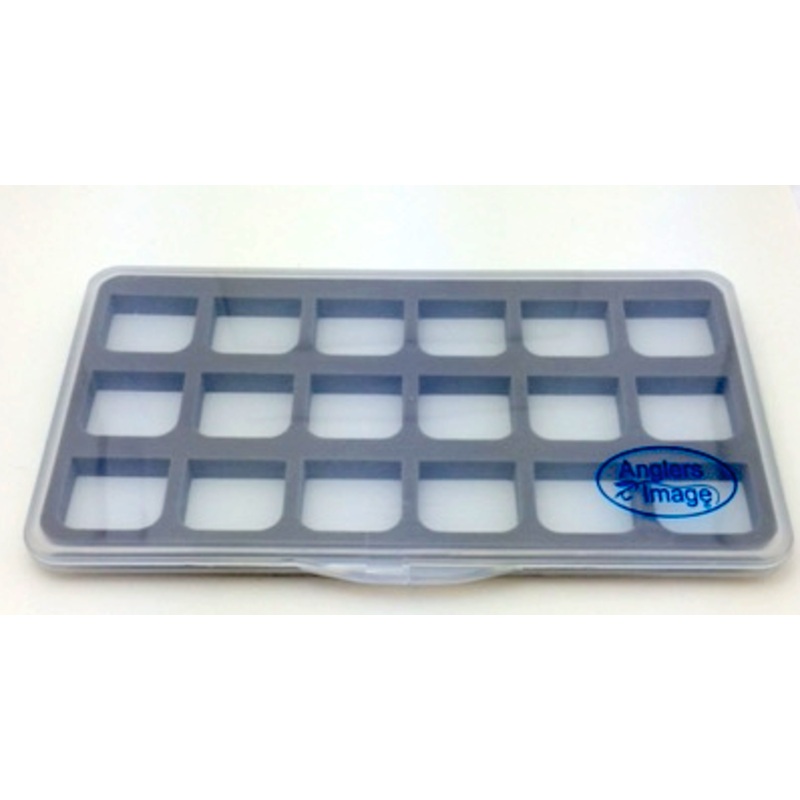 Angler's Image Ultra-Thin Fly/Hook Box 18 Compartment